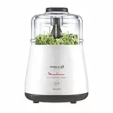 Moulinex Hachoir électrique, 1000 W, Hache, Mixe, Viande, Légumes, Herbes, Ails, Oignons, Fruits secs, Fabriqué en France, La Moulinette, Blanc DPA141