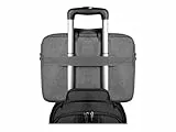 Port Designs Sacoche pc pour Ordinateur Portable Design et compacte avec Sangle de Trolley eco Yosemite 15.6 Pouces Grise