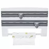Leifheit Porte-rouleau de papier toilette mural en aluminium et conservation de la fraîcheur Leifheit - Pour l'organisation de rouleaux de papier, film adhésif