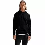 BOSS Hommes Wetalk Sweat à Capuche Regular en Molleton de Coton avec Patch logoté