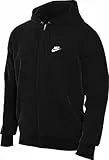 NIKE FN3884-010 Club Sweatshirt Homme Black/Black/White Taille XL