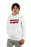 Levi's Kids Lvb-Batwing Screenprint Hoodie Garçon White 12 Ans