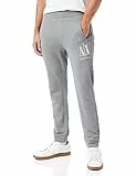 Armani Exchange Icon Project Embroidered Jogger Pantalon De Sport, Gris (Bc09 Grey 3930), 54 (Taille Fabricant: X-Large) Homme