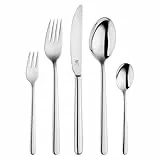 ZWILLING Set de 30 Couverts de Table, pour 6 Personnes, Acier Inoxydable, 18/10 de Haute Qualité, Poli, série Newcastle