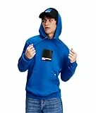 KARL LAGERFELD JEANS, Homme, Sweat À Capuche avec Logo Box, Coupe Régulière, Bleu KLJ, L