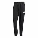 adidas Homme Essential Three Stripes Woven Pant, Black/White, XL