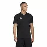 adidas Entrada 22 Tee T-Shirt (Short Sleeve) Homme, Black, S