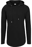 Urban Classics Sweat Long Terry Homme Sweat-Shirt à Capuche Noir XL