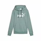 PUMA ESS No. 1 Logo Hoodie FL (s), Sweats à Capuche Mixte, Green Moon,