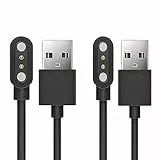 SNHVXLFW Cable USB Compatible Pour Smartwatch HASAKEI Montre Connectée Femme 1.39' S53 (2 Pack)