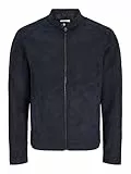 JACK & JONES Veste en Daim synthétique Veste en Daim synthétique Jet Black XL Jet Black XL