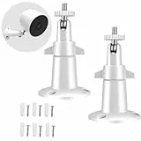BOULESENM 2 PCS Support Caméra Extérieur,Support Camera,Support Poteau de Sécurité Réglable en Métal,Pour Caméra de Sécurité Arlo Pro, Arlo Pro, Arlo Ultra, Arlo Go, Arlo Essential Spot, Ring Stick Up