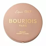 Bourjois Maxi Boîte Ronde Poudre de Soleil, 001 Clair, Fini mat doux, Formule Vegan, Poudre bronzante facile à estomper, Pour un effet sunkissed et un contour précis, Tenue longue durée.