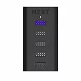 NZXT Internal USB Hub 3 - AC-IUSBH-M3-4 Ports USB 2.0 internes - Rubans 3M Dual Lock - Corps magnétique