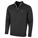 Calvin Klein Bruyère Demi-Zip Pullover Homme - Charbon/Argent - M