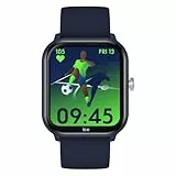 ICE-WATCH - Ice Smart Junior 2.0 Blue - Montre connectée Bleue pour Enfant avec Bracelet en Silicone Bleu - 022792 (1,75 Pouces)