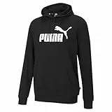 PUMA ESS Big Logo Hoodie TR Pull Homme, Noir, S