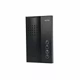Schneider Electric Ritto 1723040 Interphone mains libres, bouton d'ouverture de porte, unité intérieure, noir, référence 1723040