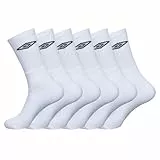 Umbro Chaussette Homme Sport Résistantes - Lot de 6 - Chaussettes Hautes Homme, Tennis, Confortables 39/42