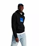 KARL LAGERFELD JEANS Homme Sweat À Capuche avec Logo Box Coupe Régulière, Noir, M