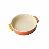 Le Creuset Plat à Tapas, Rond, 500 ml, 14 cm, Céramique, Volcanique, 72102140900001