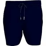 Tommy Hilfiger Short de Bain Homme Medium Drawstring Tape avec Cordon de Serrage, Bleu (Desert Sky), M