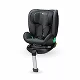 Bebeconfort EvolveFix Plus i-Size, Siege Auto 360, 0-12 Ans, 40-150 cm, Siège Auto ISOFIX, 10 Positions d'Appui-tête, 4 Positions d'Inclinaison, Protection Contre les Chocs Latéraux, Tinted Black
