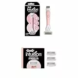 Lot Wilkinson Sword Intuition Complete Bikini – Rasoir & tondeuse 2-en-1 avec 5 lames gel protectrices + 3 recharges Skin Protect pour un rasage du maillot précis et une peau douce