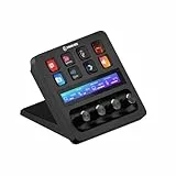 Elgato Stream Deck +, console de mixage, interface de production en direct et de studio, pour créateurs de contenus, streaming et gaming, avec ruban tactile, boutons et touches LCD, compatible Mac, PC