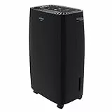 Cecotec Déshumidificateur Big Dry 4000 Expert Black. 10L/jour, Réservoir amovible 2,5L, Minuterie 24h, Surface Couverte 105 m3/h, Gaz R290, Humidité de 40% à 80%, Écran LED
