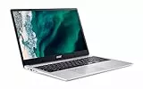 Acer Chromebook 315 CB315-4H-C0JA, Ordinateur Portable 15,6'' Full HD, PC Portable (Intel Core i3-1215U, RAM 8Go, 128Go eMMC, Intel UHD Graphics, Chrome OS), Laptop Gris, Clavier AZERTY
