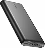 Anker PowerCore 26800 mAh High Capacity External Battery with Dual Input Port and 3 USB Ports - Powerbank 26800 mAh for iPhone, iPad, Samsung Galaxy, Android and Other