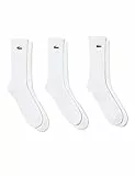 Lacoste Sport Chaussettes Mixte - Lot de 3 , Blanc/Blanc-Blanc, 39-42