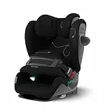 CYBEX Gold Siège Auto Pallas G i-Size, 76 - 150 cm, De 15 Mois à 12 ans Environ (9 à 50 Kg Environ), Moon Black