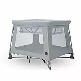 Maxi-Cosi Swift 3 en 1 Lit Parapluie Bebe, 0-3 Ans et Demi, jusqu'à 15 kg, Lit de Voyage Léger, Matelas 2-en-1, Ultra-léger, Pliage en 1 Seconde, Sac de Voyage, Eco Care, Beyond Grey
