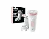 Braun Silk-épil 7 7-030 Épilateur pour femme Blanc/rose flamant rose