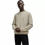 BOSS Hommes Westart Sweat Regular en Molleton de Coton avec Patch logoté