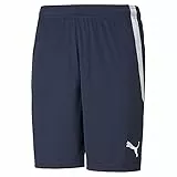 PUMA Homme Casual Shorts, Bleu Foncé (Peacoat-puma White), L