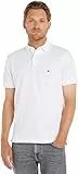 Tommy Hilfiger Polo Manches Courtes Homme 1985 Regular Fit, Blanc (White), M