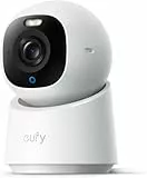 eufy Security Camera Interieure E30, 2-Pack, caméra de Surveillance 4K UHD, Rotation 360° et Inclinaison, Vision Nocturne en Couleur, détection par IA, Suivi Automatique, Fonctionne avec Homekit