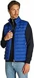Tommy Hilfiger Veste sans Manches Homme Packable Recycled Vest Col Montant, Bleu (Wedge Blue), 3XL