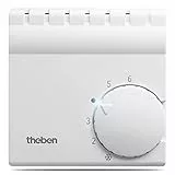 Theben 7010001 Ramses 701 I Thermostat d’Ambiance I Régulateur de température ambiante avec réduction Thermique