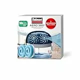 Rubson | Absorbeur d'Humidité Aero 360° pour pièces de 40 m² – Deshumidificateur d air anti moisissure & anti-odeur – 2 recharges neutres de 450 g incluses