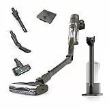 Shark PowerDetect Clean et Empty aspirateur sans fil, PowerFins, Reverse Clean, station 2L, Anti-Hair Wrap Plus, 70 min, léger, poils d’animaux et multi-surfaces, Gris IP3225EUT