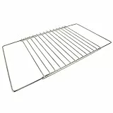 Grille universelle pour four métal argenté, taille moyenne