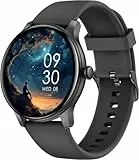 AcclaFit Montre Connectée Femme Homme, 1,38' Full Touch Smartwatch avec Répondre/Numéroter, 147+ Modes Sportifs, Compteur de Calories, Montre Connectee avec Fréquence Cardiaque pour Android iOS
