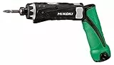 HiKOKI Visseuse sans fil - 3.6 V, 21 niveaux de couple, 5 Nm, 600 tr/min - Lumière LED, poignée ergonomique - Avec 2 x 1.5Ah Li-Ion Batteries, chargeur et mallette