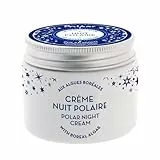 Polåar - Crème Anti-âge Nuit Revitalisante Nuit Polaire aux Algues Boréales - Lisse rides et ridules, Détoxifie, Régénère - Tous types de peau - 95% Naturel, Vegan, Made in France - 50 ml