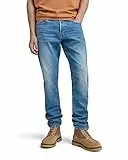 G-Star Homme Jean 3301 Regular Tapered, Bleu (worn in azure 51003-B631-A795), 34W / 32L