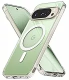 Ringke Coque pour Google Pixel 10 Pro/Pixel 10 Case Accessoires [Fusion Magnetic] Compatible avec Magsafe/Pixelsnap Magnétique Transparente Ultra Fine Back Souple Bumper Étui Antichoc Protection